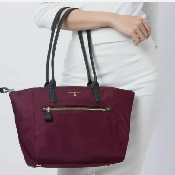 Michael Kors Handbags - SOLD!!!  Michael Kors KELSEY Medium Nylon Tote Shoulder Bag